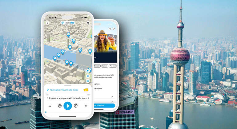 Aplicação áudio auto-guiada: Xangai, The Bund Tour  Organizado por TouringBee