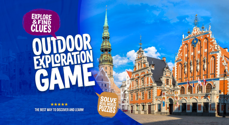 L'Art nouveau de Riga : Jeu d'exploration autonome Fournie par Questo
