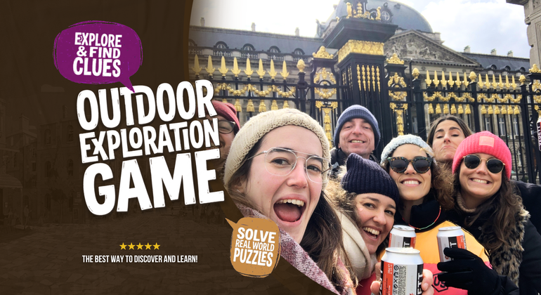 A la caza del oro holandés en Bruselas: Juego de exploración autoguiado