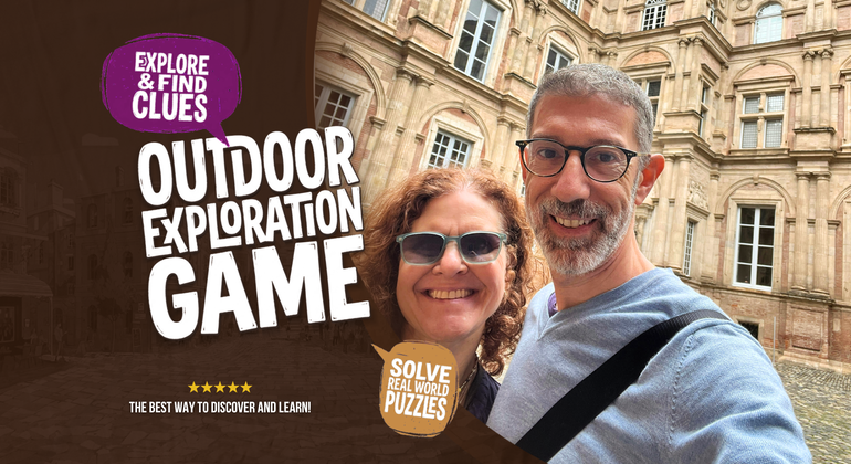 Casco antiguo de Toulouse: Juego de exploración autoguiada