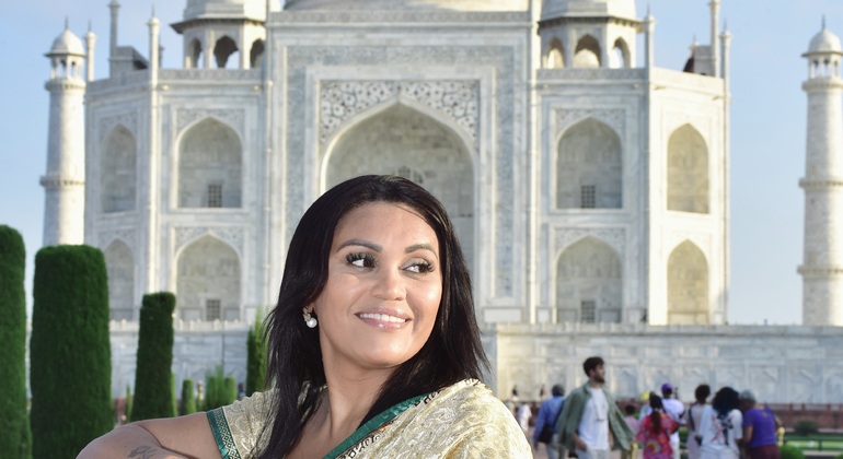 Visite du Taj Mahal en voiture privée le même jour, tout compris, depuis Delhi