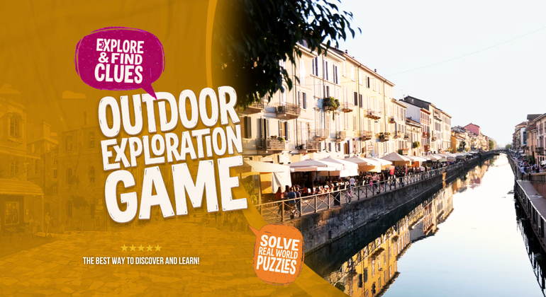 Milan Navigli: Self-Guided Exploration Game & Walking Tour Provided by Questo