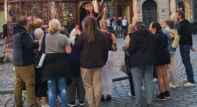 Kostenlose Besichtigung von Vyšehrad über tschechische Gründungsmythen mit einem kostümierten Führer