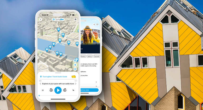 Audio Self-Guided App: Rotterdam City Tour Provided by TouringBee