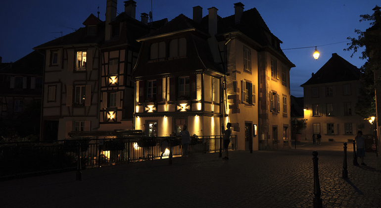 Colmar at Night: A City of Lights and Reflections France &mdash; #5