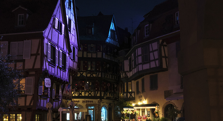 Colmar at Night: A City of Lights and Reflections France &mdash; #10