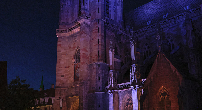 Colmar at Night: A City of Lights and Reflections France &mdash; #13