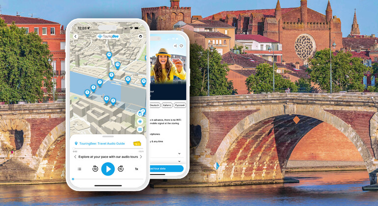 Audio Self-Guided App: Toulouse City Tour