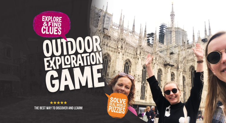 Royal Highlights of Milan: Self-Guided Exploration Game & Walking Tour
