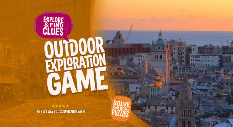 El código perdido de Génova: juego de exploración autoguiado y recorrido a pie