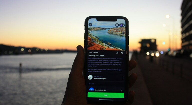 Porto am Meer: Spiel zur eigenständigen Erkundung & Stadtrundgang Bereitgestellt von Questo