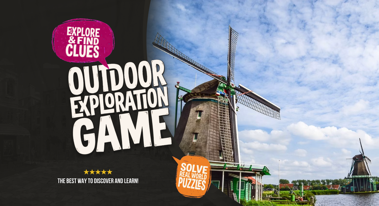 Zaandam's Zaanse Schans Mystery: Self Guided Exploration Game Provided by Questo