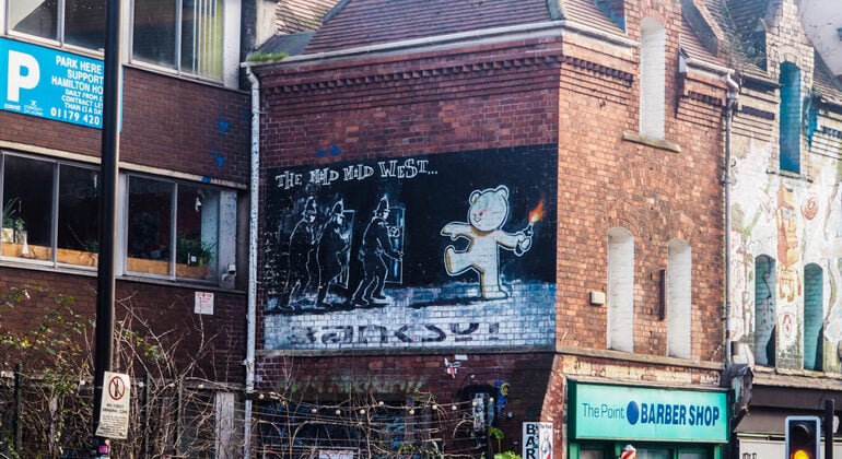Visite guidée gratuite sur le graffiti et l'art urbain à Bristol Fournie par Destino Bristol
