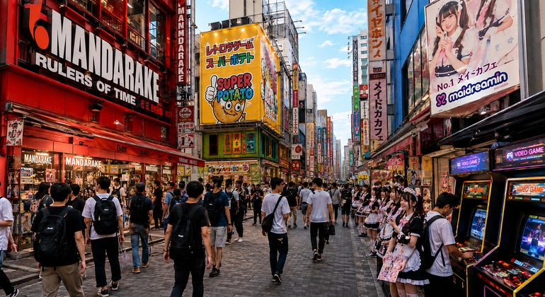 Akihabara: Visita guiada gratuita por el barrio de los otaku y la electrónica