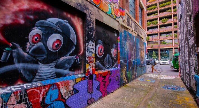 Visite guidée gratuite des célèbres œuvres d'art urbain et ruelles de Melbourne Australie &mdash; #3