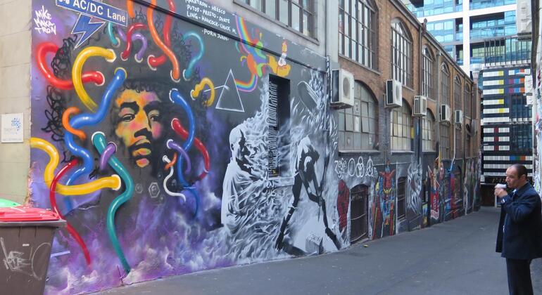 Visite guidée gratuite des célèbres œuvres d'art urbain et ruelles de Melbourne Australie &mdash; #6