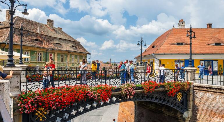 Sibiu au Moyen Âge : jeu d'exploration en autonomie et visite guidée à pied