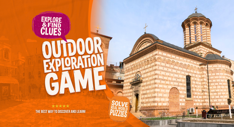 Los secretos del casco antiguo de Bucarest: juego de exploración autoguiado y recorrido a pie Operado por Questo