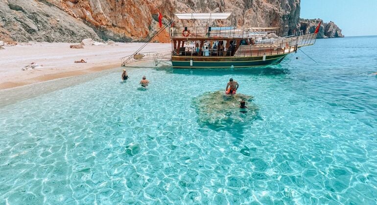 Side, Alany, Antalya Suluada: Crystal Bays Boat Trip with Lunch