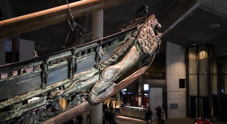 Kostenlose Stadtführung durch Stockholm: Das legendäre Vasa-Museum mit Live-Führung  Bereitgestellt von Stockholm Free Tour: The Legendary Vasa Museum with Live Guide 