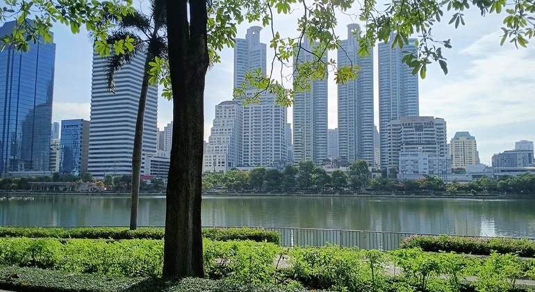 Passeggiata al tramonto a Bangkok: il lato verde e vivace di Asok e Sukhumvit Tailandia &mdash; #31