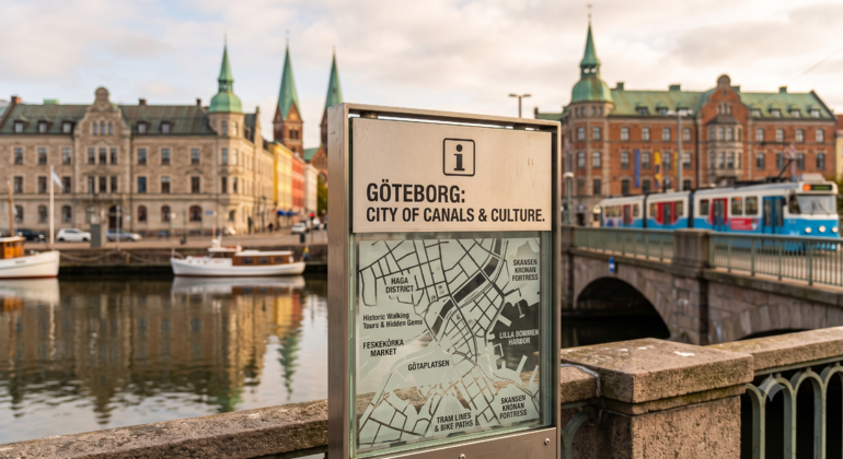 Historic Gothenburg Tour: Trade Canals & Culture Provided by Milad Ajdari