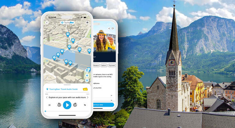 Audio-App für eine selbstgeführte Tour: Stadtrundgang durch Hallstatt Bereitgestellt von TouringBee