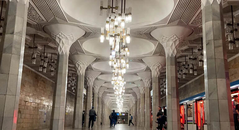 Walking Tour with a Local Guide & Metros in Tashkent Uzbekistan &mdash; #7