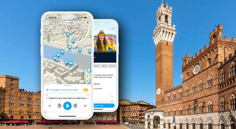 Audio Self Guided App: Siena City Tour Provided by TouringBee