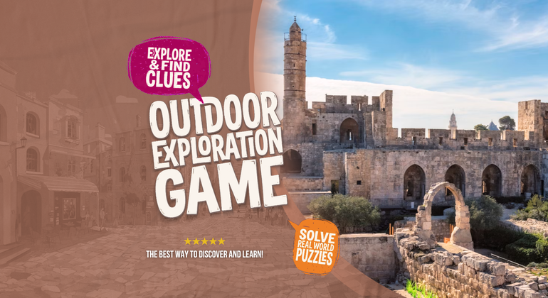 Ciencia ficción en Jerusalén: juego de exploración autoguiada Operado por Questo