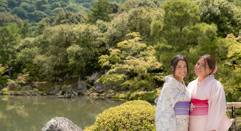 Kyoto Kimono Bamboo Photo Walking Tour & Tea Ceremony Japan &mdash; #10