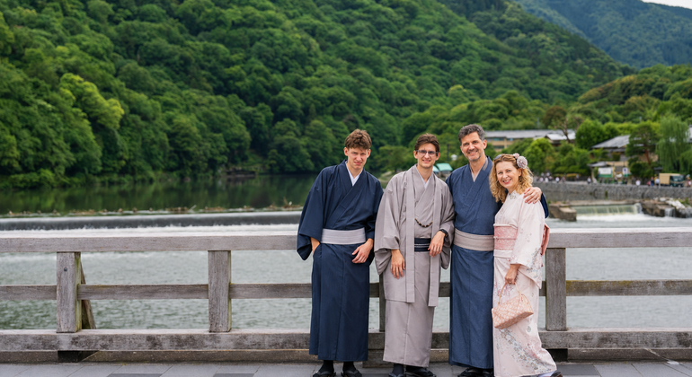 Kyoto Kimono Bamboo Photo Walking Tour & Tea Ceremony Japan &mdash; #11