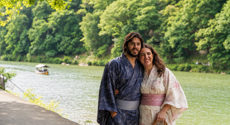 Kyoto Kimono Bamboo Photo Walking Tour & Tea Ceremony Japan &mdash; #13