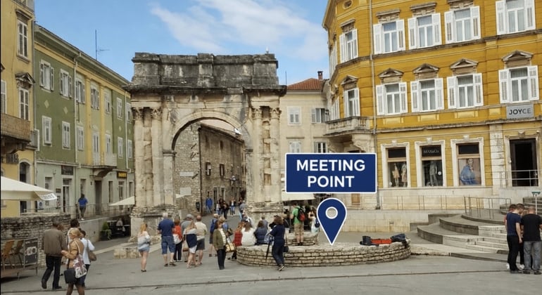 Visita guiada gratuita por los lugares históricos más importantes de Pula