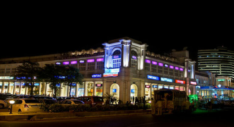 Visita guiada por Delhi de noche