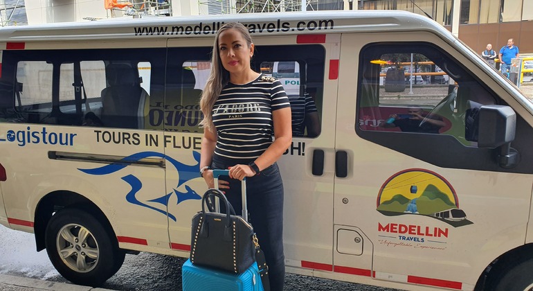 Private Airport Pick Up: JMC Airport to Medellin Hotels & Rentals