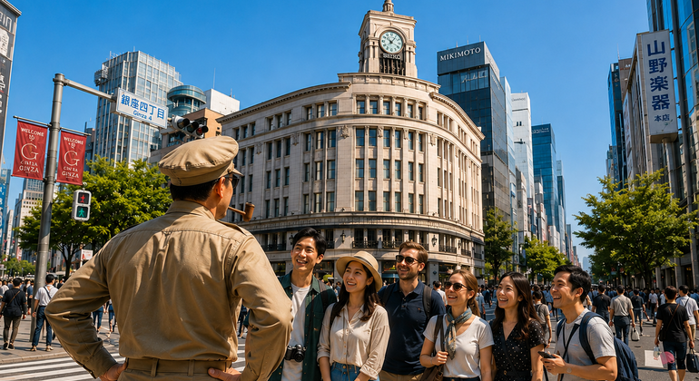 Visita guiada gratuita por Ginza: lujo extremo y callejuelas recónditas Operado por Ginza Free Tour: Extreme Luxury & Hidden Alleys