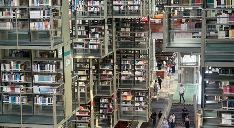À la découverte de Mexico : visite de la bibliothèque et du monument Vasconcelos Mexique &mdash; #10