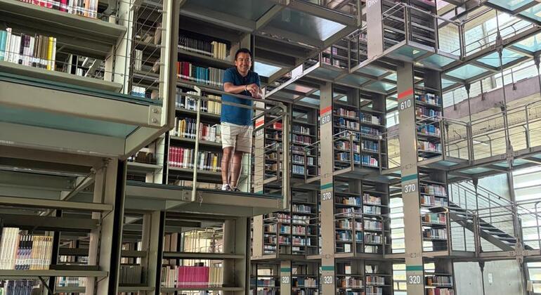 À la découverte de Mexico : visite de la bibliothèque et du monument Vasconcelos Mexique &mdash; #11