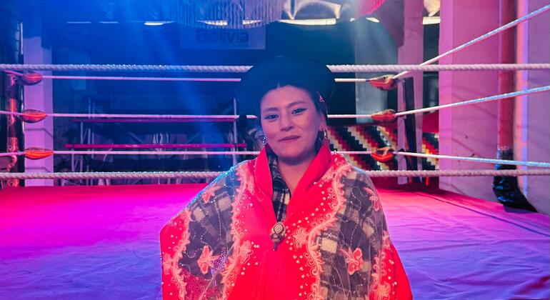 Espectáculo de lucha libre de las cholitas y visita a la galería de arte Bolivia &mdash; #5