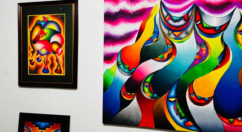 Espectáculo de lucha libre de las cholitas y visita a la galería de arte Bolivia &mdash; #18