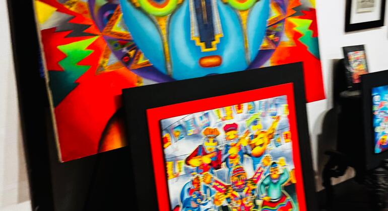 Espectáculo de lucha libre de las cholitas y visita a la galería de arte Bolivia &mdash; #19