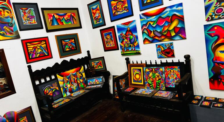 Espectáculo de lucha libre de las cholitas y visita a la galería de arte Bolivia &mdash; #20