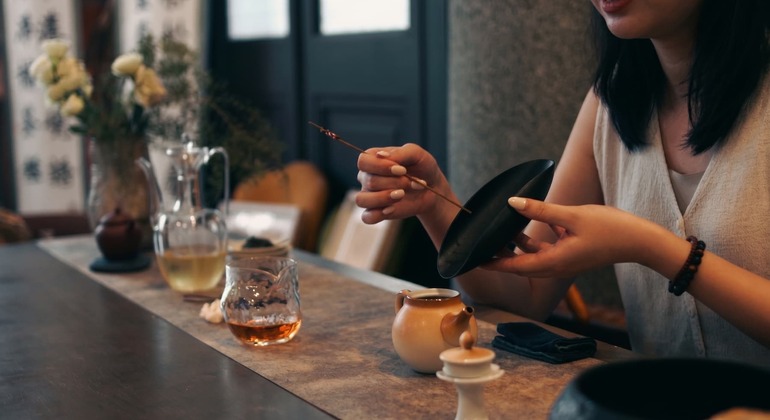 Taiwanese Tea Ceremony Workshop & Tea Tasting Experience with Qipao