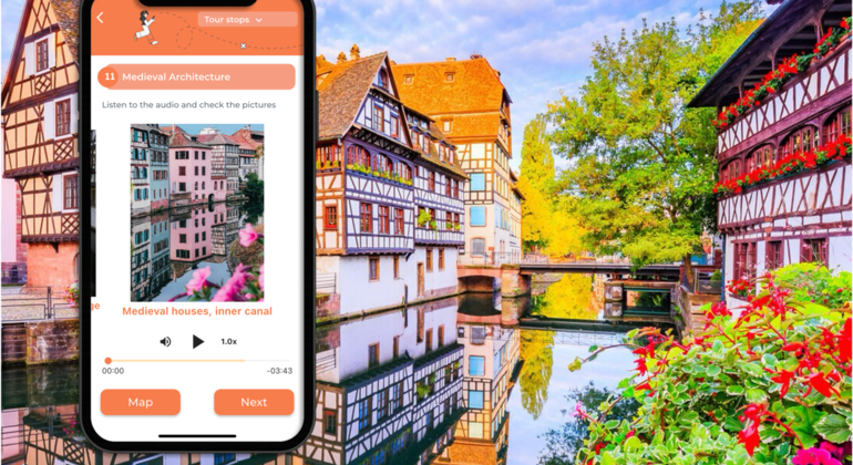 Estrasburgo Esencial: Tour Autoguiado creado por Guía Oficial local Operado por Essential Strasbourg: Self-Guided Tour Created by a Local Official Guide