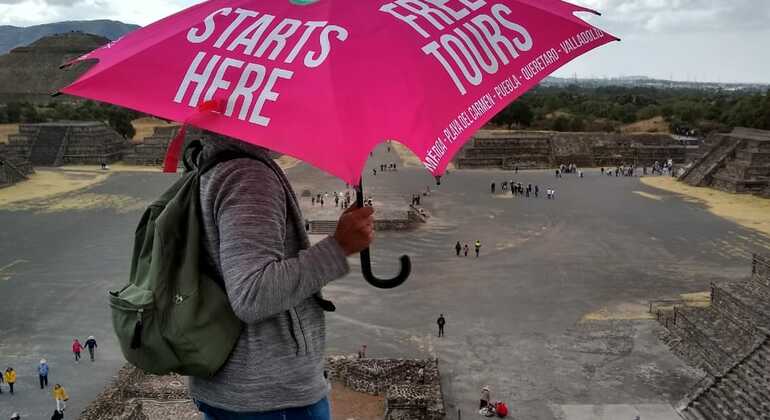 Excursão a pé para conhecer Teotihuacan