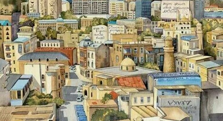 Visita al casco antiguo de Bakú Azerbaiyán &mdash; #12