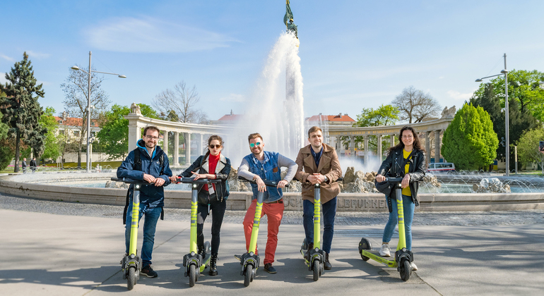 Passeio de E-Scooter em Viena