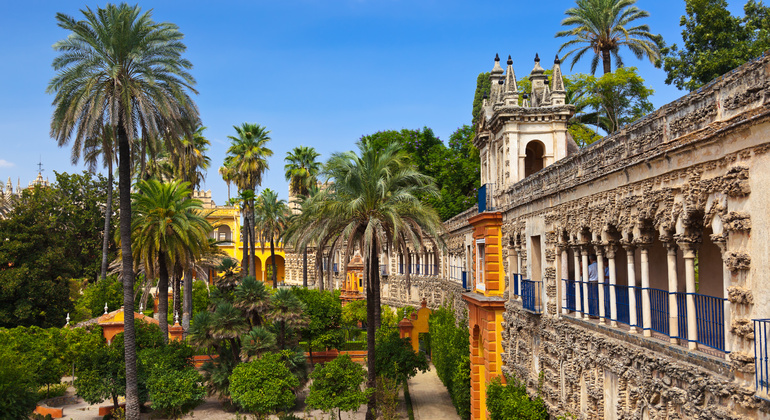 Vollständige Tour mit Tickets im Alcazar von Sevilla