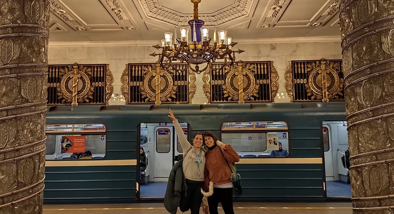 St. Petersburg Metro Free Tour: Underground Palace Russia — #1